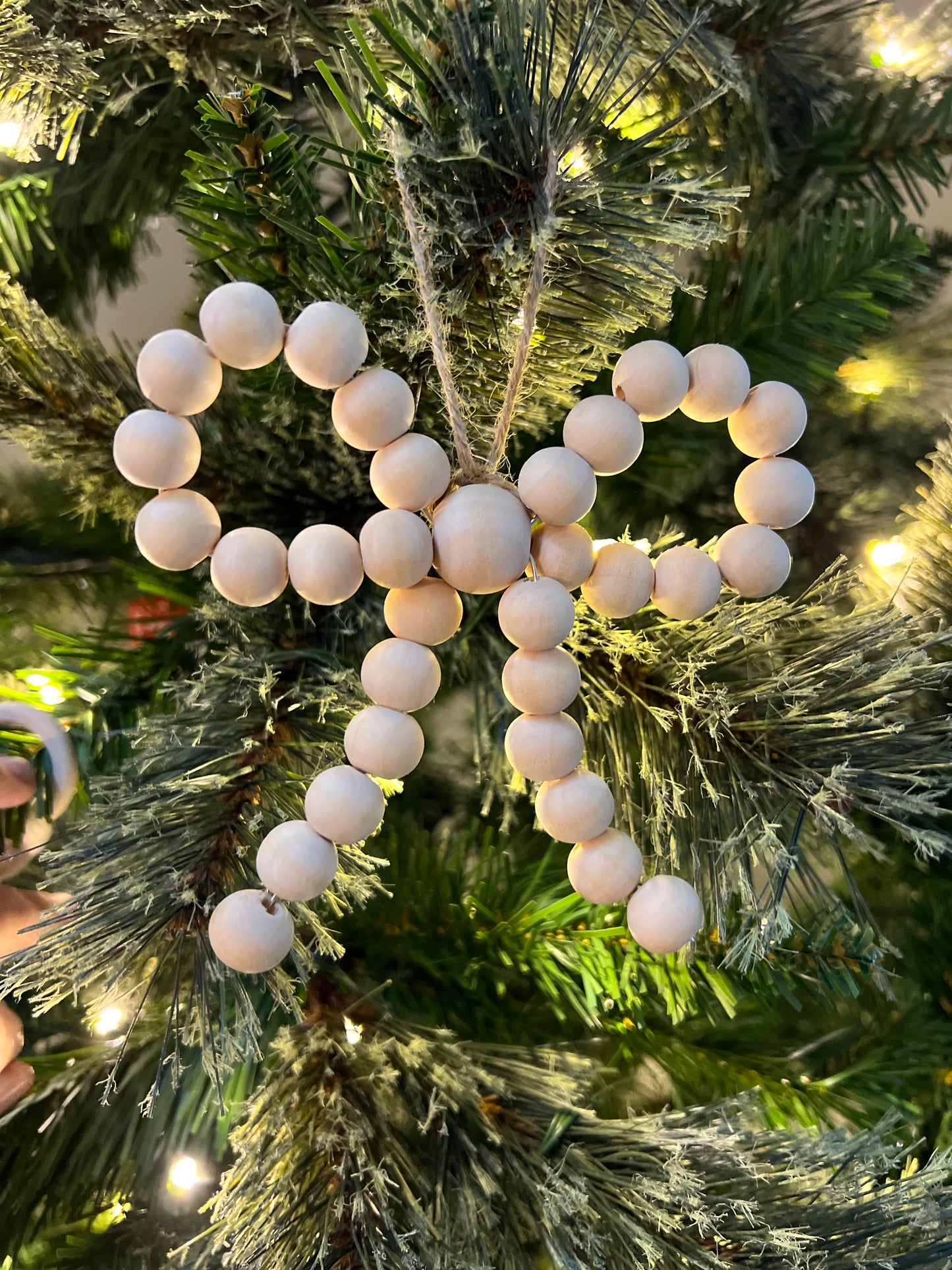 Beaded Bow Ornament