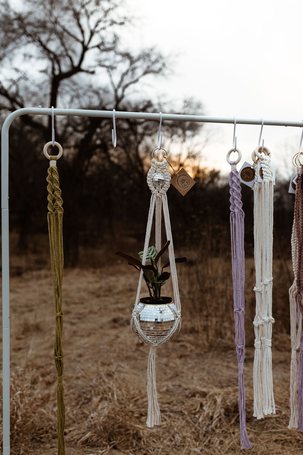 Disco Ball Planter