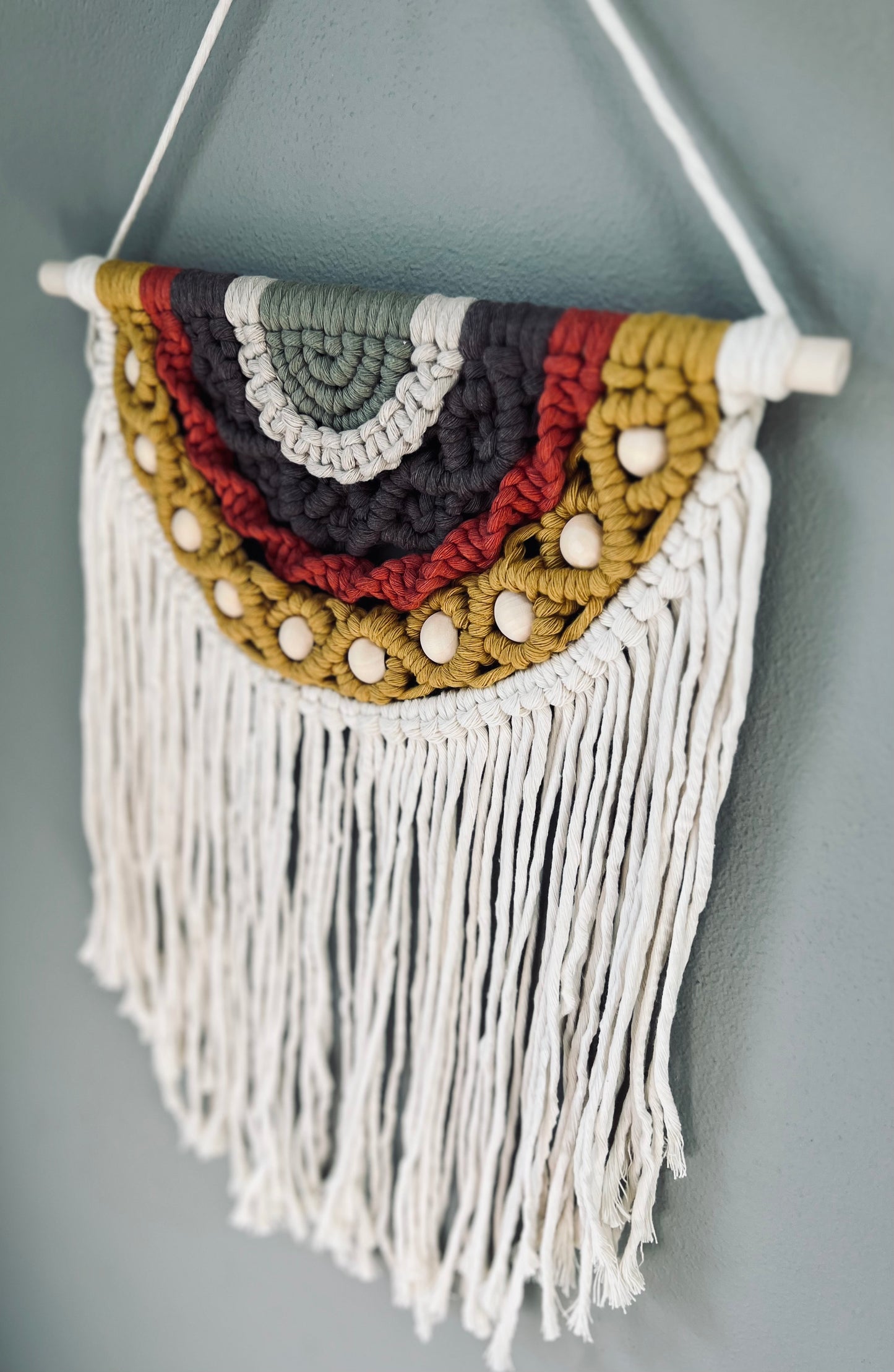 Rustic Half Mandala