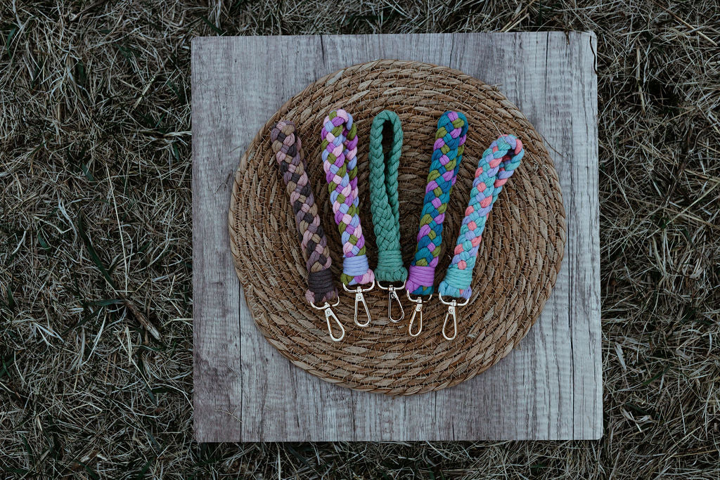 Braided Wristlet