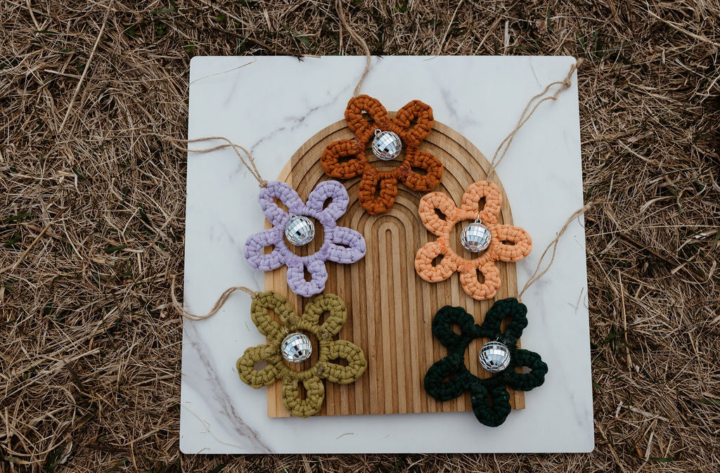 Daisy Car Charm