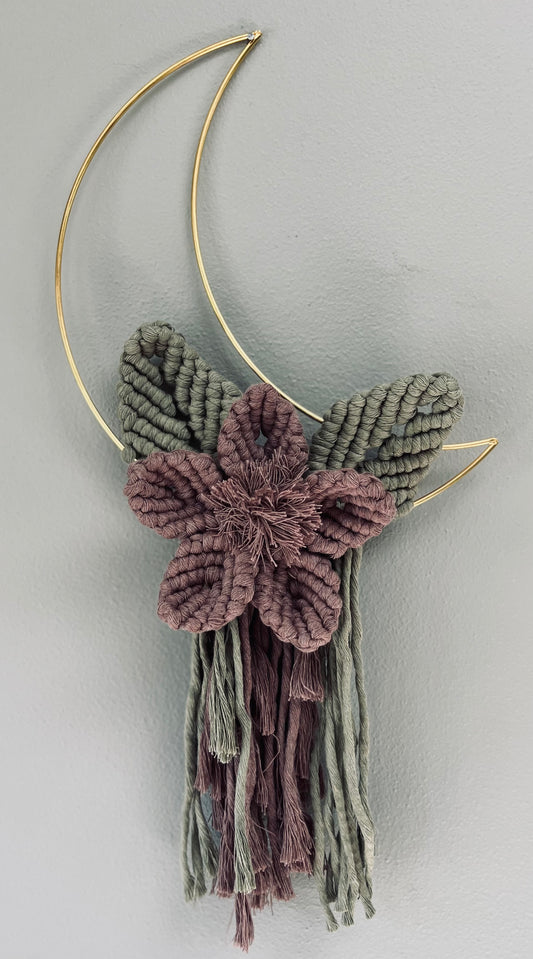 Moon Flower Suncatcher