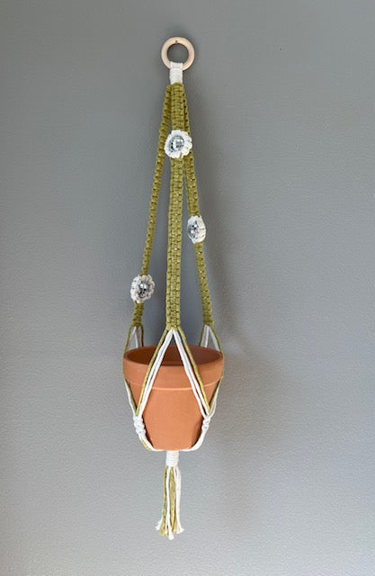 Daisy Disco Ball Plant Hanger